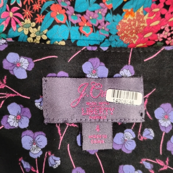 J. CREW LIBERTY HOUSE COTTON PATCHWORK SKIRT - Picture 12 of 12